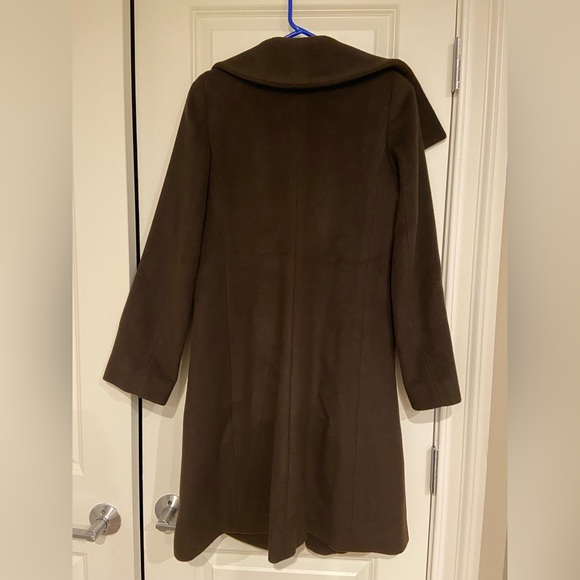 ASO Kate Middleton. Joseph London wool/cashmere coat in brown Size 4 - Picture 9 of 13